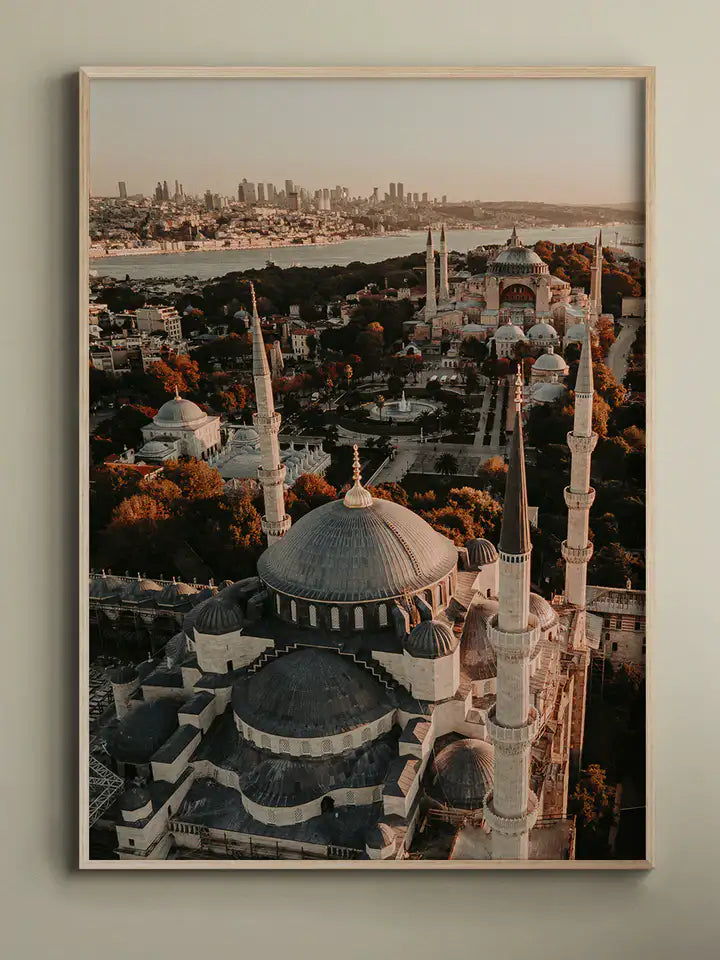 Honeynut | Istanbul Fotografie Moschee, – Sofia Türkei honeynut Wandbild